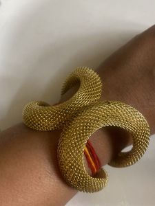 Vintage Gold Mesh Bracelet