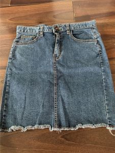 Denim Mini Skirt
