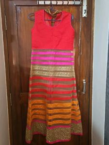 Elegant Striped ethnic kurta set