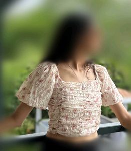 Floral Print Top