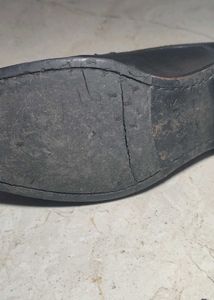 negotiable Men's Classic Black Leather Formal Shoe