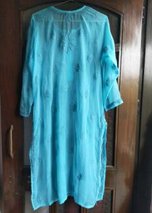 ADA Embroidered Georgette Kurti