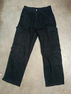 Black Cargo Pants
