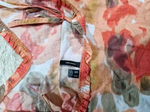 vero moda Floral Print Spaghetti Strap Top