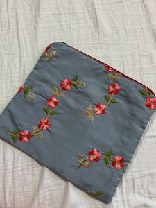 Embroidered Floral  Bag