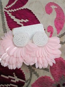 Chic Flower Embellished Earrings