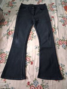 Women's Dark Wash Flare Jeans bootcut