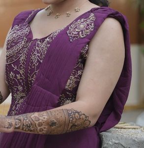 ready to wear saree