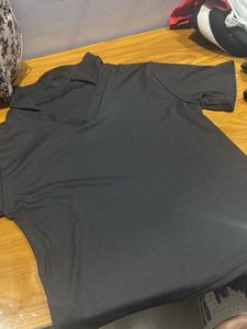 Chic Ribbed Mock Neck Top