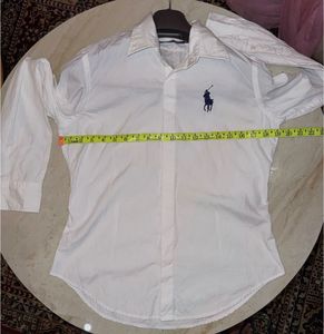 Classic White Polo Ralph Lauren Shirt