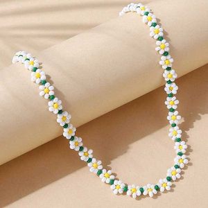 Daisy Beaded Necklace🕊️