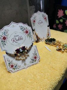 Beautiful Rakhi Jewellery Set