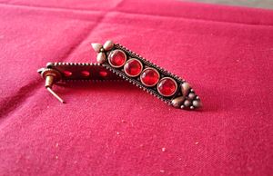 RED ♥️ STONE REPLICA EARNING MAATE FINISH