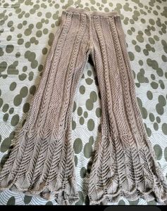 Crocheted Bell Bottom Pants