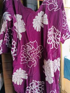Vibrant Floral Print Kurta