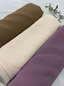 Set of 3 Elegant Hijabs