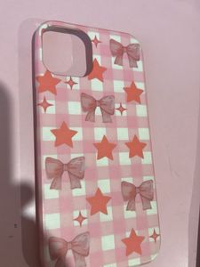 Pink Star Bow Phone Case