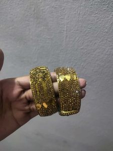 Exquisite Embellished Bangle Set