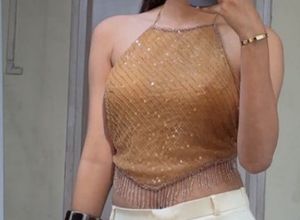 y2k chatpata halter neck top