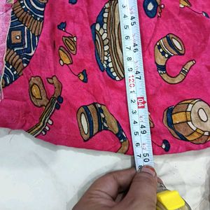 Pink 👗Printed Kurta