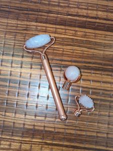 Rose Quartz Roller Set