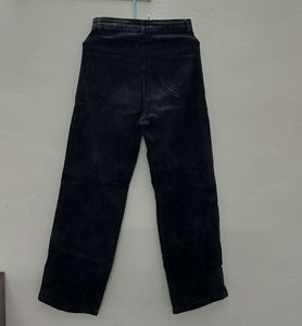 Charcoal Wide Leg Jeans 🐾🕸️