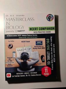 Masterclass in Biology companion book by Neet Prep