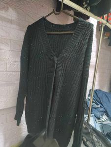 Sparkly Black Cardigan