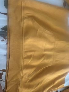 Yellow Graphic Hoodie