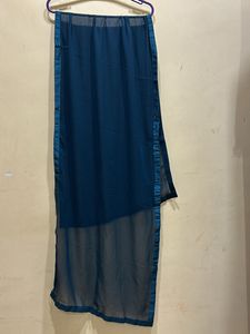Teal Colour Festive Wear Long Kurta&amp;Dupatta Size L
