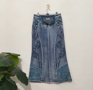 Pinterest Y2K Rare Demin Skirt
