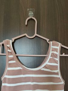 Striped Crop Tank Top