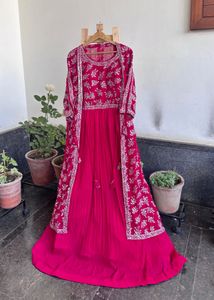 Brand new Pink Gown with Jacket