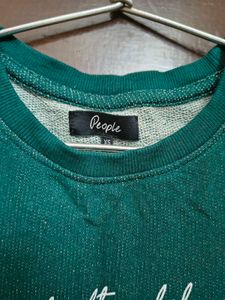 Green 'Fight Like A Girl' Tunic Top for 13-15 yr