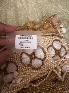 Embellished Potli Bag with Shells