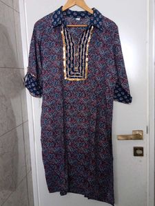 Boho Print Kurti With Pathani Salwar
