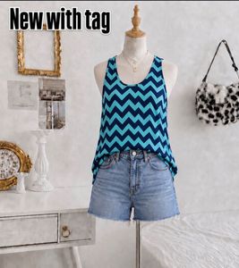 Y2K Chevron Tank