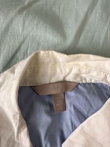 H&amp;M Classic Blue &amp; White Button-Up Shirt