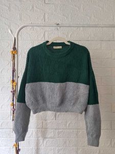 Pull&amp;Bear Color-blocked Jumper