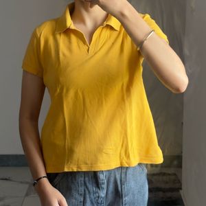 Yellow Polo T-Shirt