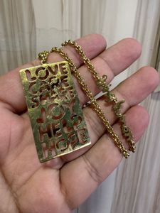 Being Human Jewellery Signature Tag Necklace