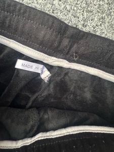 Black Wide Leg Sweatpants