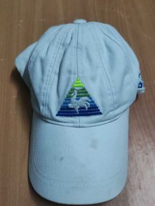 white le coq Baseball Cap with Logo
