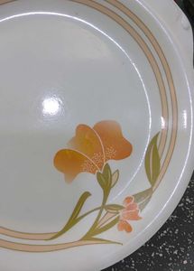 Vintage Floral Bowl and Platter Set