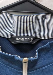 black yak Blue &amp; Gray Cycling Jersey