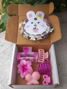 Cute Hair Claw Clips Set