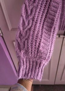 Lavender Knit Sweater