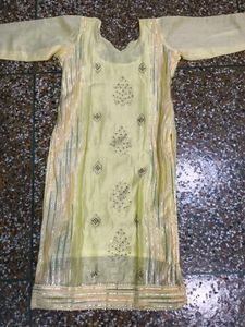 Beautiful Yellow Kurta Set