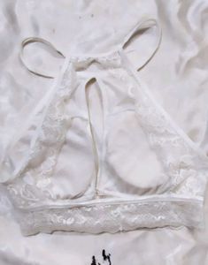 White  new bra set