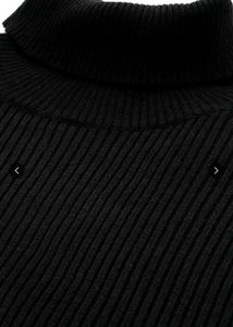 Elegant Black Turtleneck Sweater
